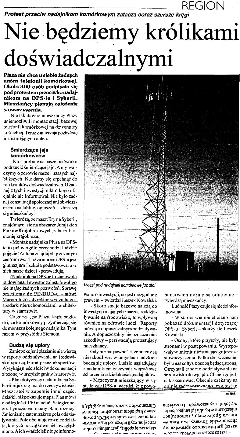 W Pazie nie chc by krlikami